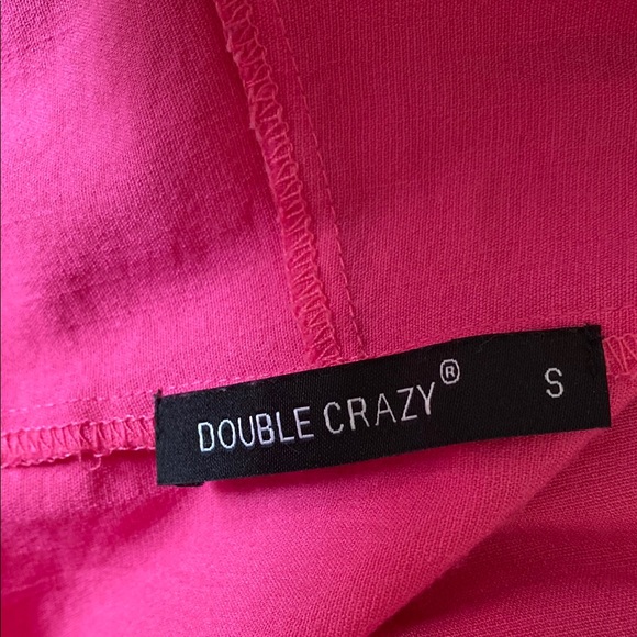 Pink Ruffle Mini Dress - Picture 5 of 5